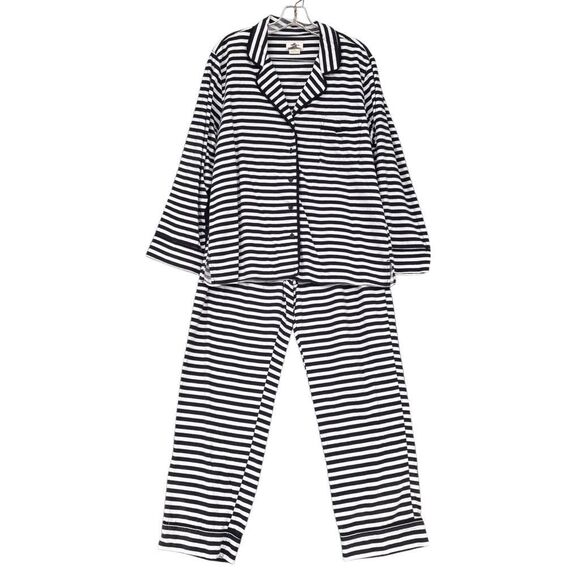 Kate Spade Pjs Set Women’s Size Extra Large XL Pants Long Sleeve Button Down Top - Picture 2 of 10